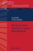 Block-oriented Nonlinear System Identification