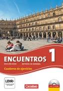 Encuentros, Método de Español, 3. Fremdsprache - Edición 3000, Band 1, Cuaderno de ejercicios mit CD-Extra, CD-ROM und CD auf einem Datenträger