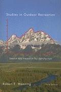 Studies in Outdoor Recreation, 3rd ed.