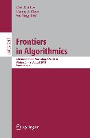 Frontiers in Algorithms