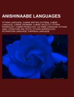 Anishinaabe languages