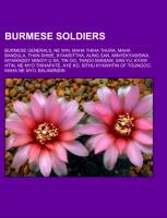 Burmese soldiers