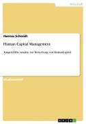 Human Capital Management