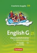English G 21, Erweiterte Ausgabe D, Band 4: 8. Schuljahr, Klassenarbeitstrainer mit Lösungen und Audios online