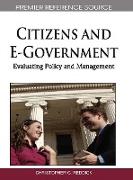 Citizens and E-Government