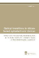 Optical transitions in silicon-based optoelectronic devices