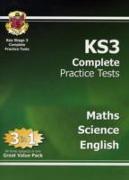 KS3 Complete Practice Tests - Maths, Science & English