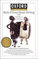 The Oxford Book of Great Music Writing