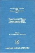 Experimental Meson Spectroscopy 1980