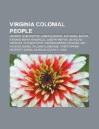 Virginia colonial people