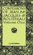 Confessions of Jean Jacques Rousseau - Volume I