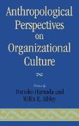 Anthropological Perspectives on Organizational Culture