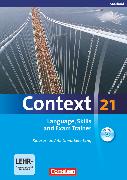 Context 21, Saarland, Language, Skills and Exam Trainer, Klausur- und Abiturvorbereitung, Workbook mit CD-Extra, CD-Extra mit Hörtexten und Vocab Sheets