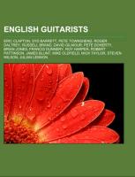 English guitarists