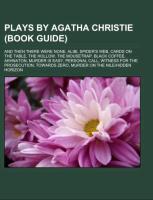 Plays by Agatha Christie (Book Guide)
