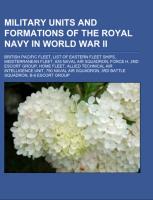 Military units and formations of the Royal Navy in World War II