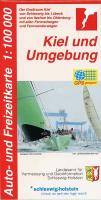 Auto- und Freizeitkarte Kiel und Umgebung 1 : 100 000