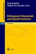 Orthogonal Polynomials and Special Functions