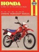 Honda XL-Xr 80, 100, 125, 185 and 200 Owners Workshop Manual, No. M566: 1978-1987