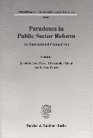 Paradoxes in Public Sector Reform