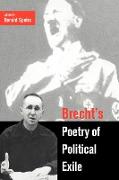 Brecht's Poetry of Political Exile