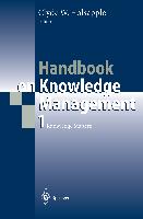 Handbook on Knowledge Management 1