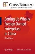 Setting Up Wholly Foreign Owned Enterprises in China