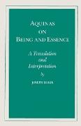 Aquinas on Being and Essence