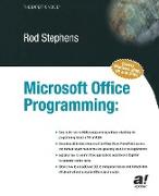 Microsoft Office Programming: A Guide for Experienced Developers