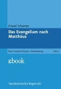 Das Neue Testament Deutsch. Bd. 2: Das Evangelium nach Matthäus