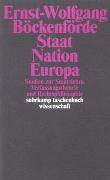 Staat, Nation, Europa