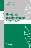 Algorithms in Bioinformatics