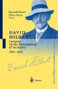 David Hilbert’s Lectures on the Foundations of Geometry 1891–1902