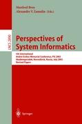 Perspectives of Systems Informatics