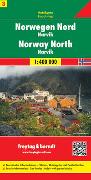 Norwegen Nord - Narvik, Autokarte 1:400.000