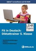 Fit in Deutsch: Diktattrainer. 5. Klasse. CD-ROM für Windows 95/98/NT/Me/2000/XP