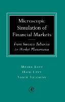 Microscopic Simulation of Financial Markets