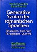 Generative Syntax der romanischen Sprachen