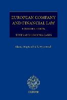 European Company and Financial Law: Texts and Leading Cases