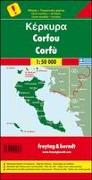 Korfu, Straßen- und Freizeitkarte 1:50.000, freytag & berndt