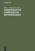 Comparative Corporate Governance