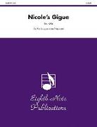 Nicole's Gigue: Medium: For Alto Saxophone and Keyboard