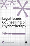 Legal Issues in Counselling & Psychotherapy