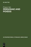 Personae and Poiesis