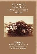 Report of the Indian Hemp Drugs Commission 1893-94 Volume 5 Evidence of Witnesses from North-Western Provinces and Oudh and Punjab