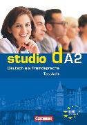 Studio d, Deutsch als Fremdsprache, Grundstufe, A2: Gesamtband, Testheft A2 mit Modelltest "Start Deutsch 2", Mit Audio-CD