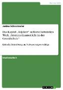 Das Kapitel ¿Adjektiv¿ in Horst Bartnitzkys Werk ¿Grammatikunterricht in der Grundschule¿