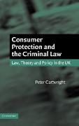 Consumer Protection and the Criminal Law