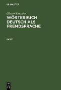 Wörterbuch Deutsch als Fremdsprache