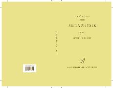 Gesamtausgabe Abt. 2 Vorlesungen Bd. 40. Einführung in die Metaphysik